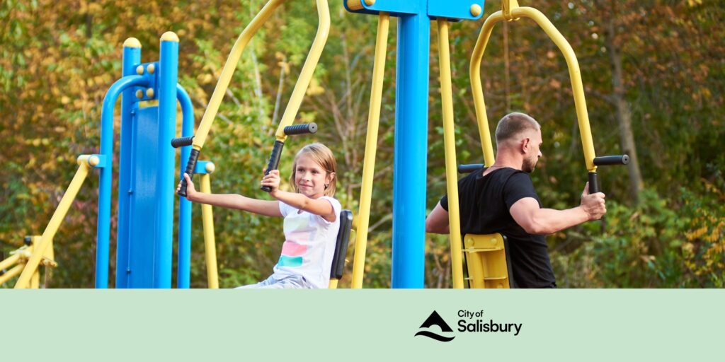 FREE OUTDOOR FITNESS CLASSES WITH THE CITY OF SALISBURY cover