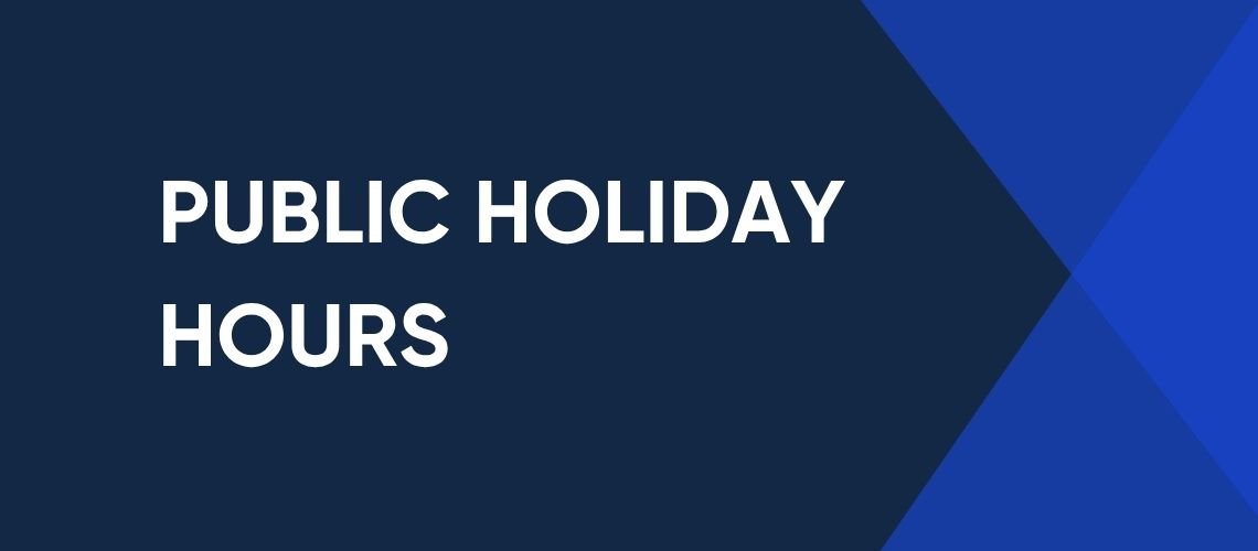 KING’S BIRTHDAY PUBLIC HOLIDAY HOURS cover