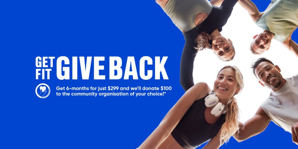 GET FIT GIVE BACK - COMMUNITY PARTNER REGISTRATIONS NOW OPEN! cover