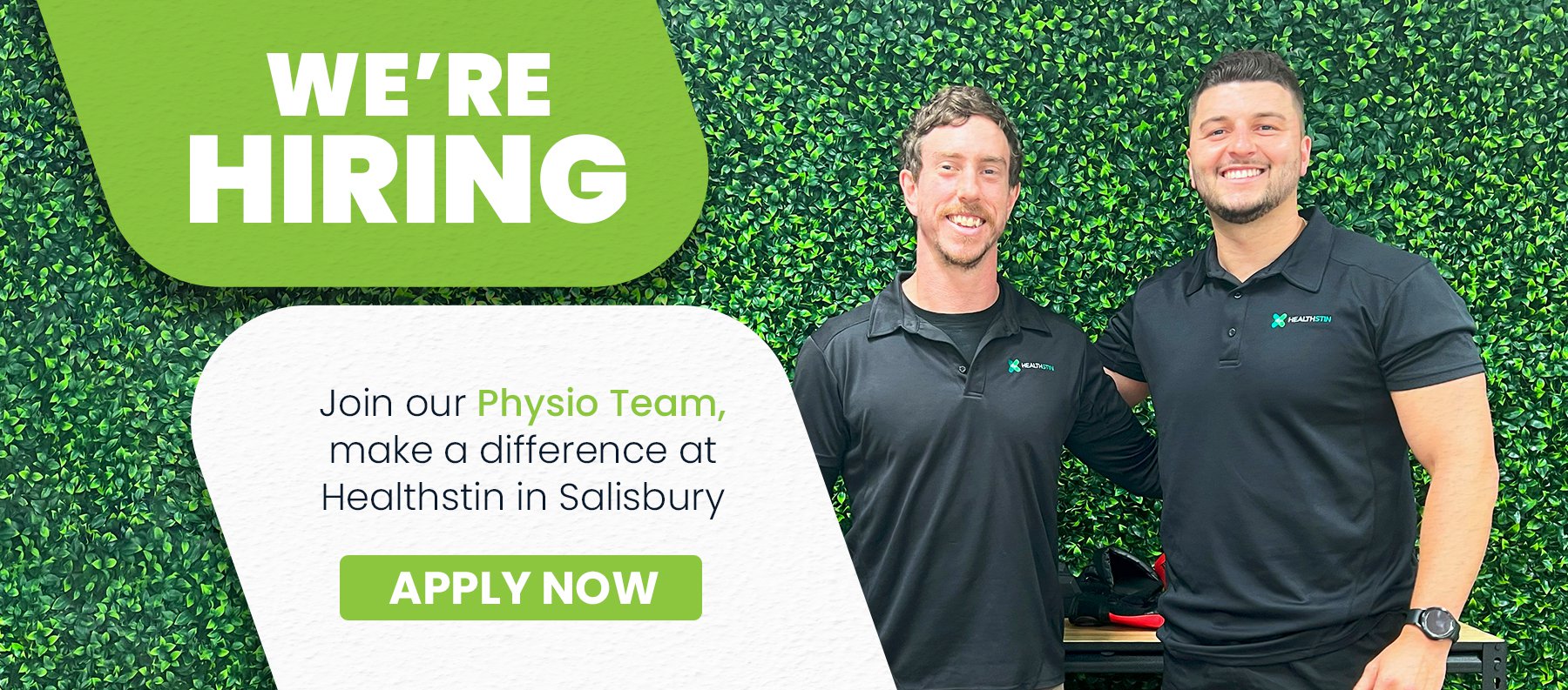 Looking for Physiotherapy Jobs in Salisbury? Make a Meaningful Difference as our Physiotherapist at Healthstin cover