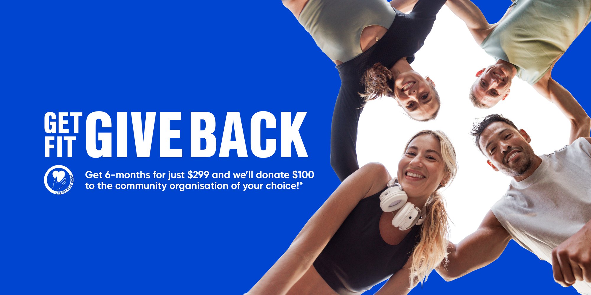 GET FIT, GIVE BACK THIS AUGUST cover