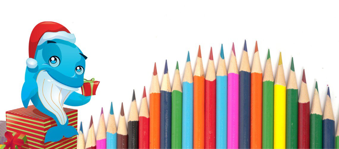 BLUEFIT’S CHRISTMAS COLOURING SHEET! cover